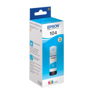 BOTELLA TINTA T00P240 ( 104 ) (CIAN) EPSON ET-2710 , ET-2711