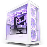 CAJA ATX SEMITORRE NZXT H7 ELITE RGB BLANCA CRISTAL CM-H71EW-02