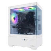 CAJA MICRO-ATX COOLBOX GAMING GM200 VISION LITE BLANCA USB-C 3.2 SIN FTE + 1 VEN