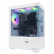 CAJA MICRO-ATX COOLBOX GAMING GM200 VISION LITE BLANCA USB-C 3.2 SIN FTE + 1 VEN