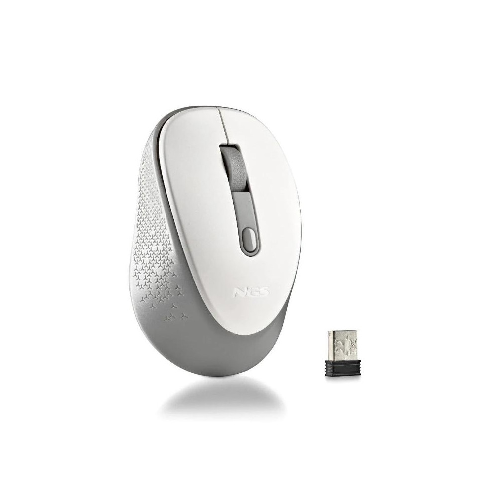 RATON NGS INALAMBRICO DEW WHITE NANO USB