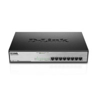 SWITCH D-LINK 8P 10/100/1000 RACK Poe DGS-1008MP