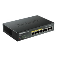 SWITCH D-LINK 8P DGS-1008P/E 10/100/1000 4P PoE SOHO