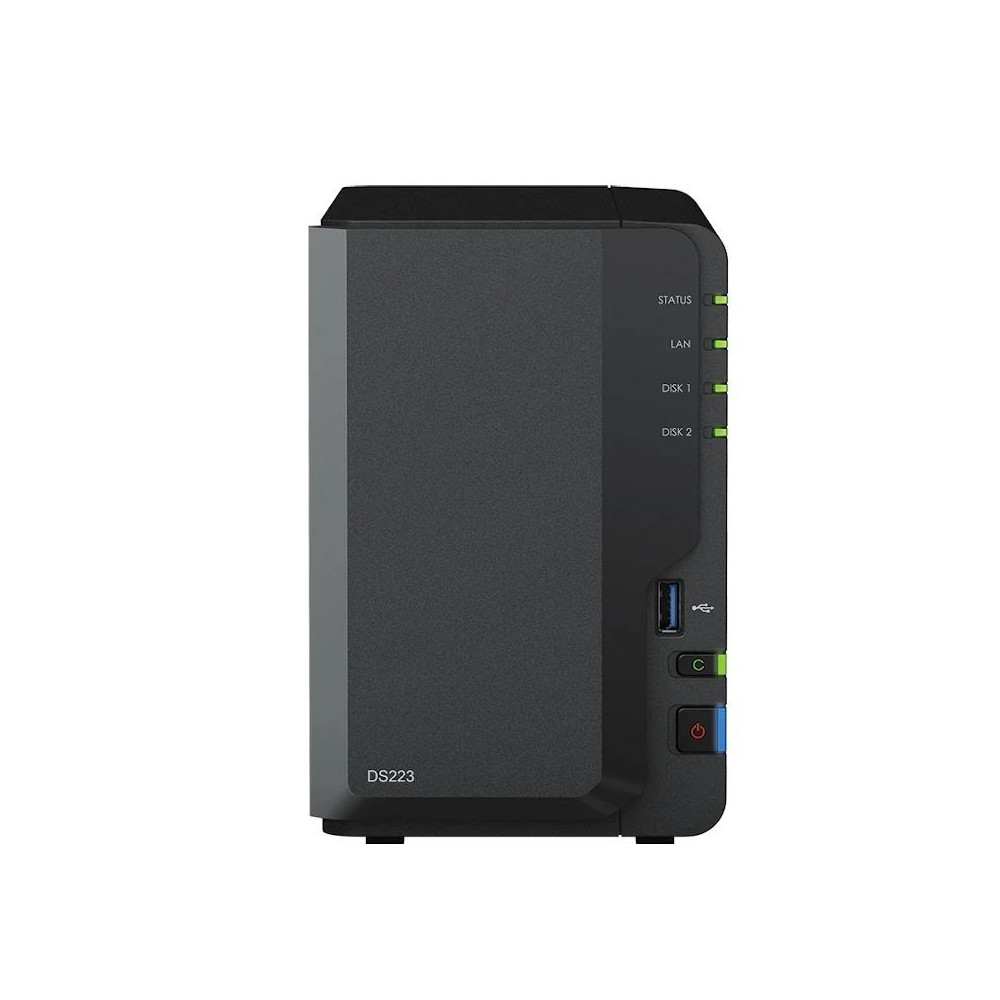 UNIDAD NAS SYNOLOGY DISK STATION DS223 2HD 2GB GIGABIT ISCSI