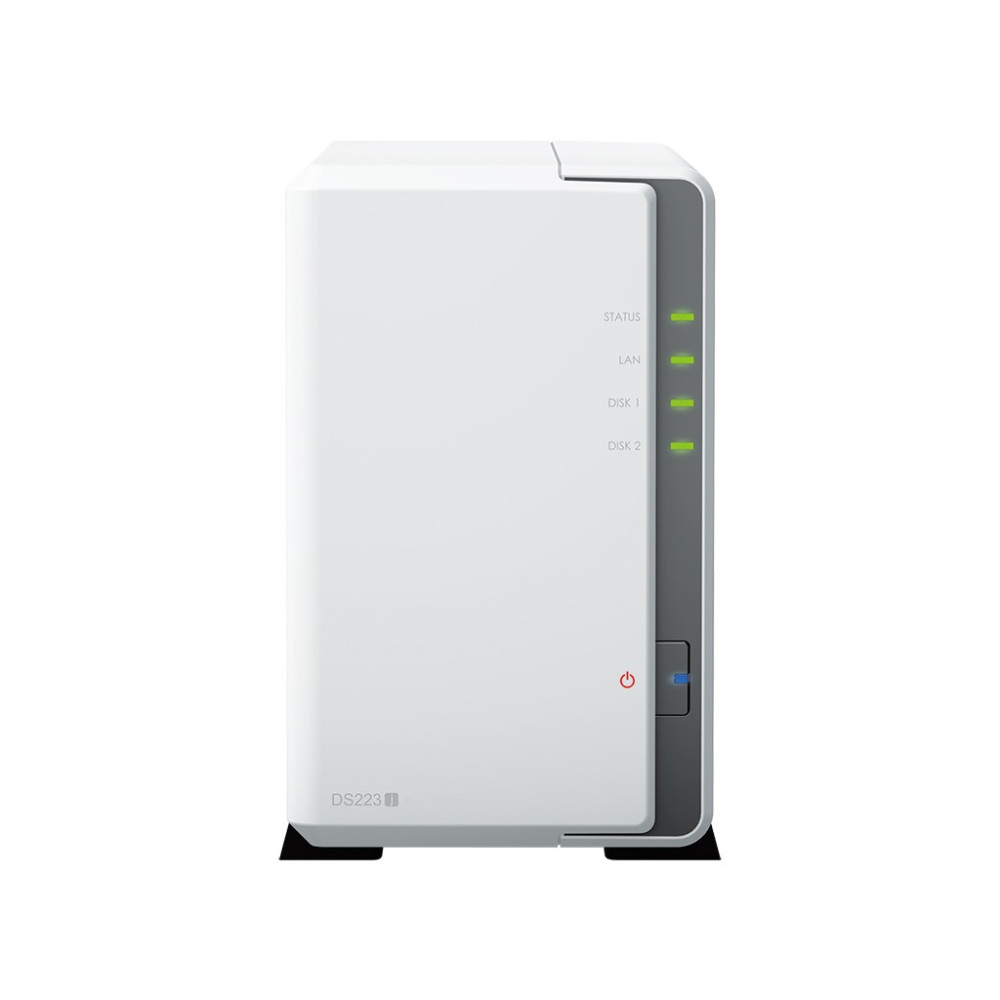 UNIDAD NAS SYNOLOGY DISK STATION DS223J HD 1GB GIGABIT ISCSI