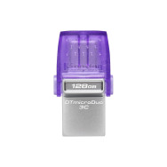 HD PORTATIL USB3.2 128GB KINGSTON DATATRAVELER MICRO DUO 3C DTDUO3CG3/128GB