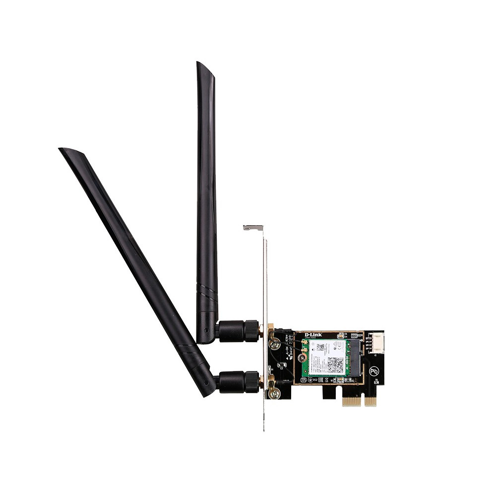 TARJETA INALAMBRICA PCIe D-LINK DWA-X582 WIFI6 BT5 2402Mbps 2.4/5Ghz 2ANT 5dBi