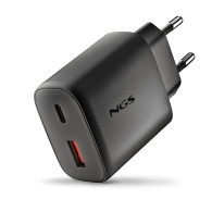 CARGADOR NGS DE PARED ULTRARRAPIDO DE 45W CON 2 PUERTOS USB-C + USB-A