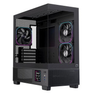 CAJA ATX SEMITORRE EINAREX SM501D RGB NEGRA EXCS-SM-51DR-B