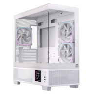 CAJA ATX SEMITORRE EINAREX SM501D RGB BLANCA EXCS-SM-51DR-W