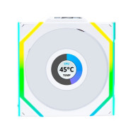 Ventilador Lian Li Uni Fan SL LCD ARGB 120mm Wireless Blanco