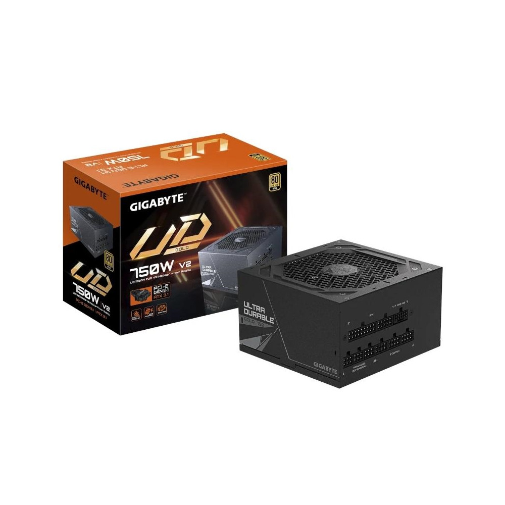 FUENTE DE ALIMENTACION GIGABYTE UD 750W PG5 80+ MODULAR ATX GOLD