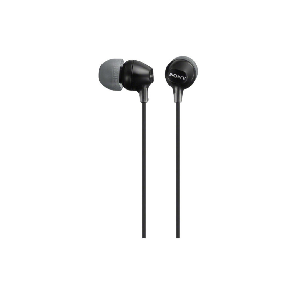 AURICULARES SONY MDR-EX15AP NEGRO INTRAURAL CON MICRO INCORPORADO