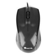 RATON NGS USB OPTICAL WIRED MOUSE BLACK MIST
