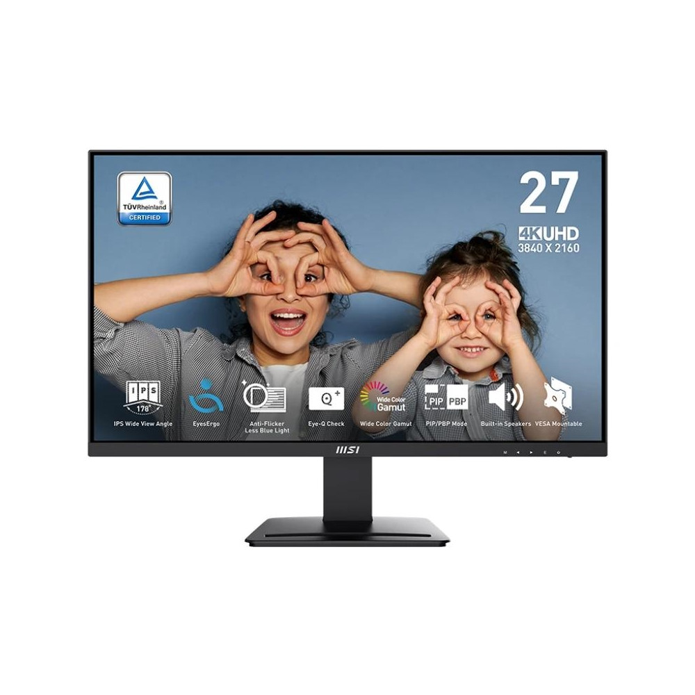MONITOR 27 MSI MP273U IPS 4K 2xHDMI DP MM