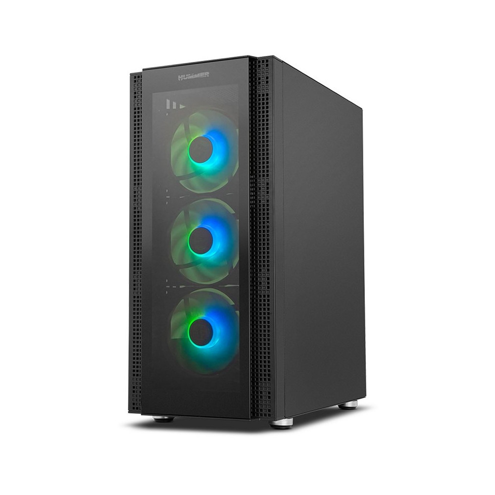 SEMITORRE NOX HUMMER HORUS ARGB SIN FUENTE NEGRO