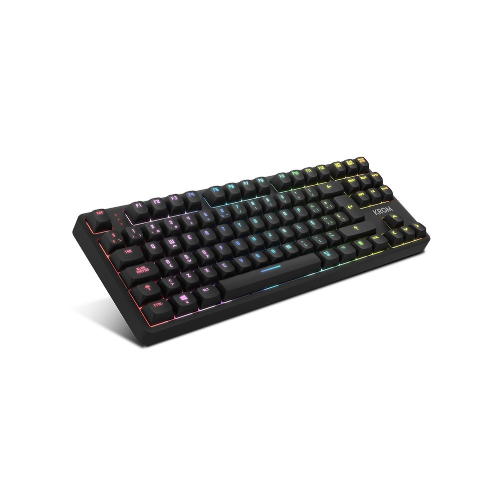 TECLADO KROM USB KERNEL PRO MINI WIRELESS RGB GAMING MECANICO