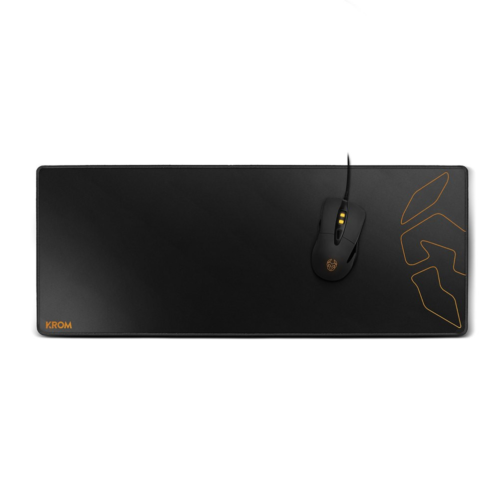 ALFOMBRILLA KROM KNOUT XL 900X350X3MM NEGRO