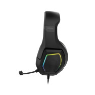 AURICULARES GAMING CON MICROFONO KROM KOPA 7.1 USB NEGRO