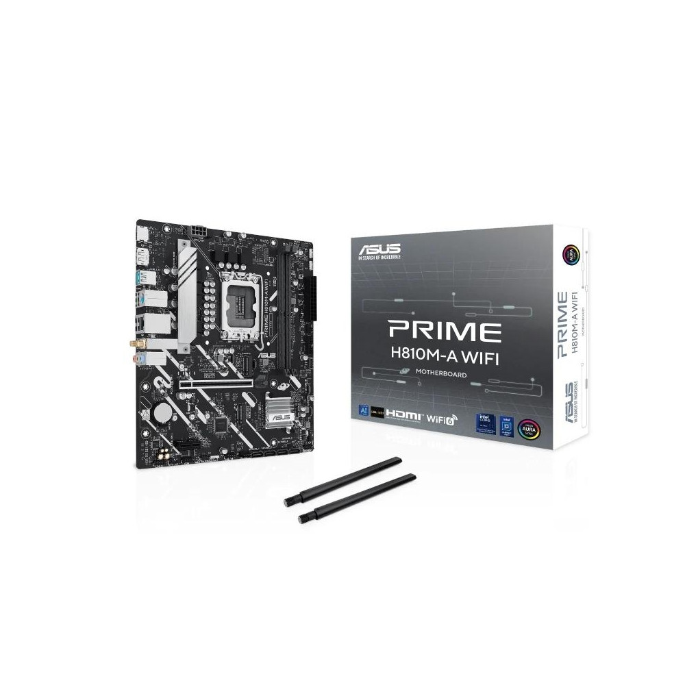 PLACA BASE ASUS PRIME H810M-A WIFI DDR5 MICROATX SOCKET 1851