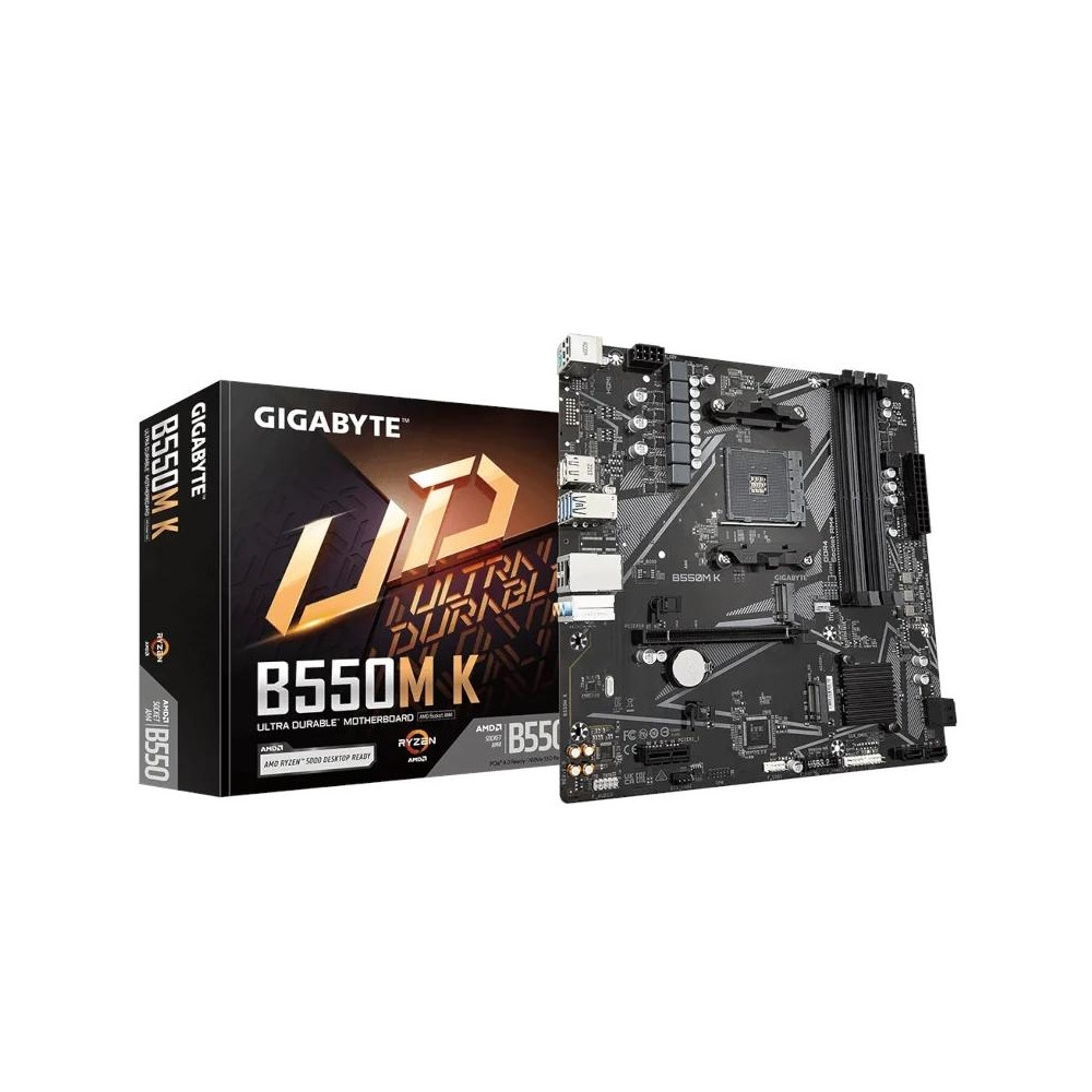 PLACA BASE GIGABYTE B550M K MICORATX SOCKET AM4