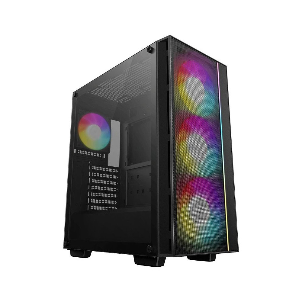 CAJA MICRO-ATX SEMITORRE DEEPCOOL MATREXX 55 3F RGB R-MATREXX55-BCAGA4-G-4