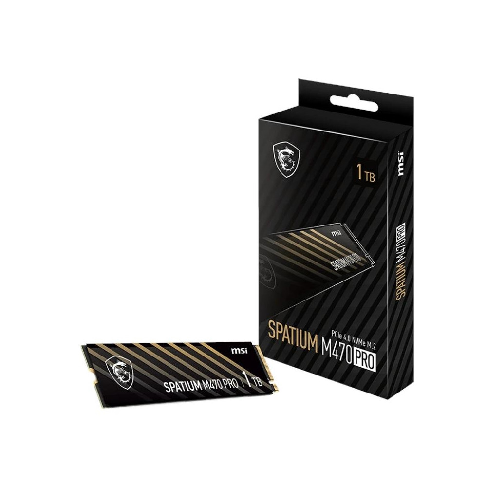 HD M2 SSD 1TB PCIE4 MSI SPATIUM M470 PRO