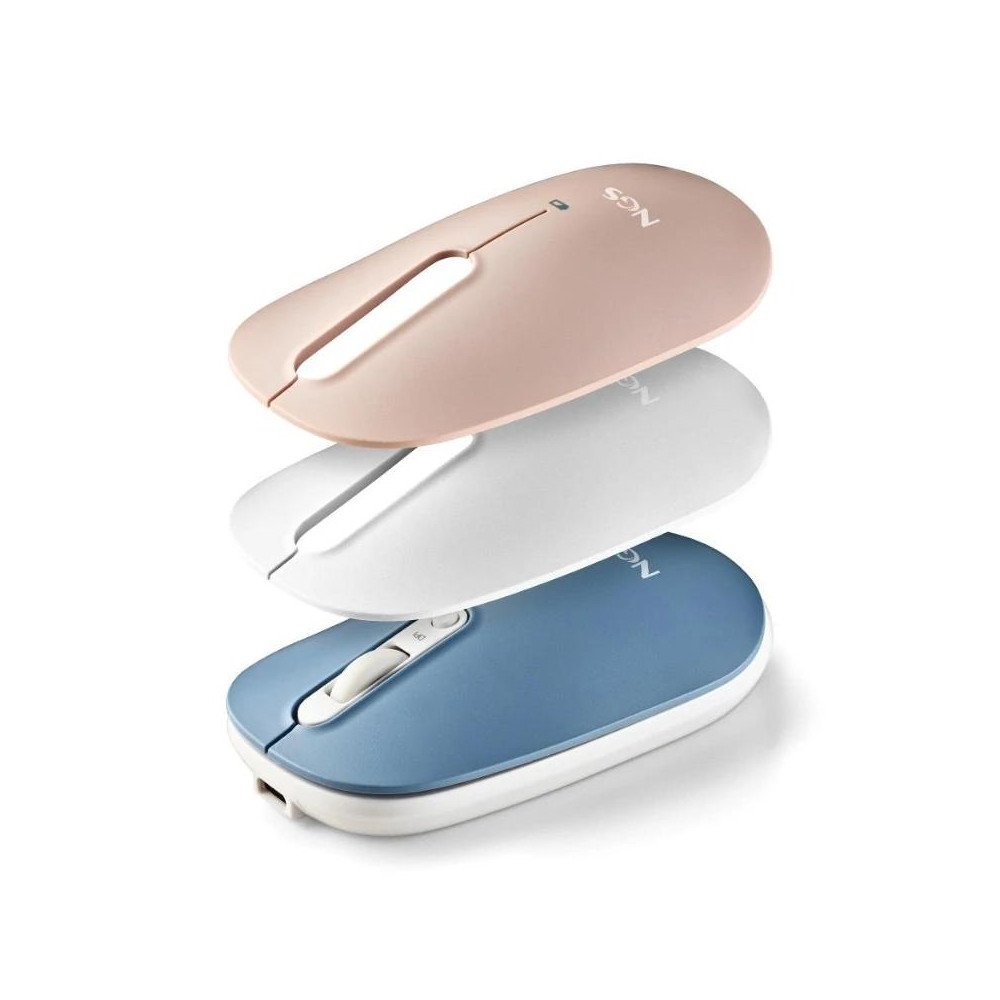 RATON NGS INALAMBRICO SHELL-RB RECARGABLE BT MULTIMODO SILENCIOSOuc