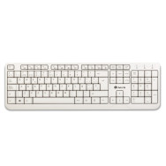 TECLADO NGS CABLE SPIKE BLANCO USB
