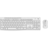 TECLADO+RATON LOGITECH WIRELESS DESKTOP MK295 BLANCO 920-009822