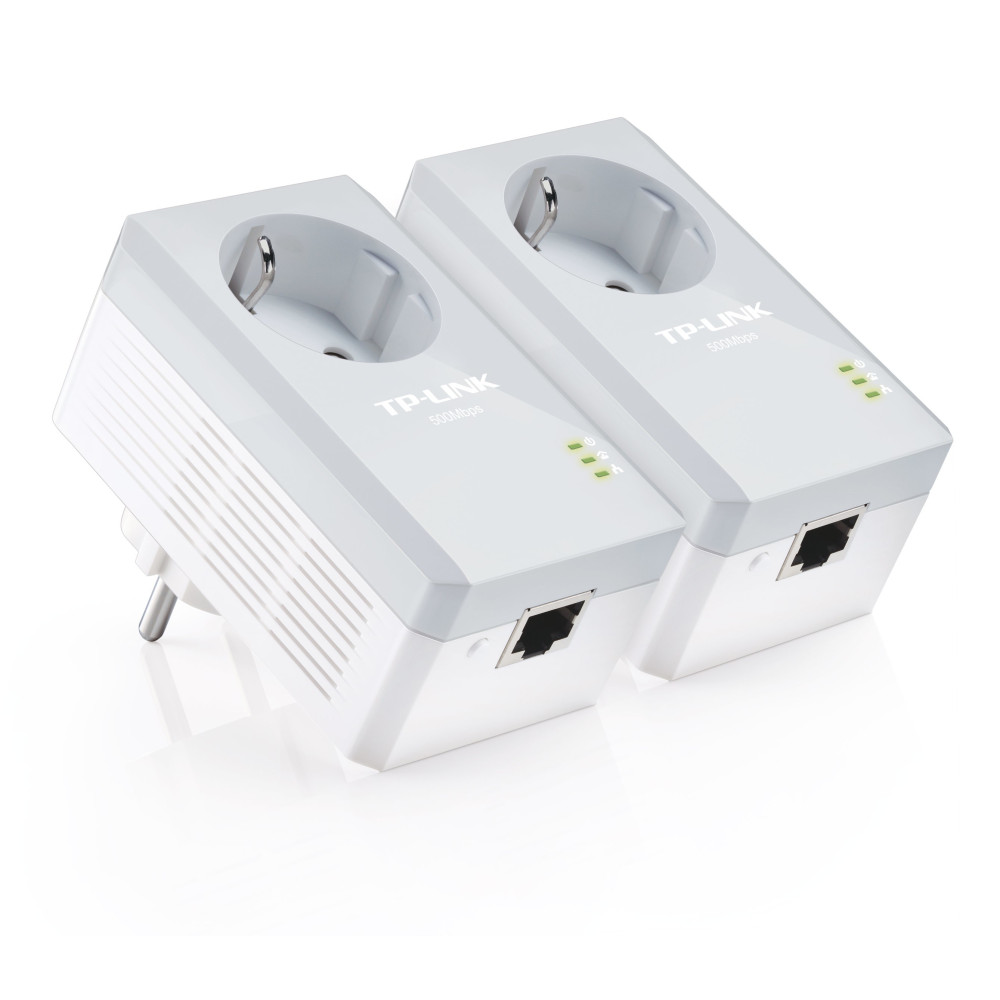 POWERLINE TP-LINK PA4010P 600MBPS ETHERNET ADAPTER KIT TL-PA4010P KIT