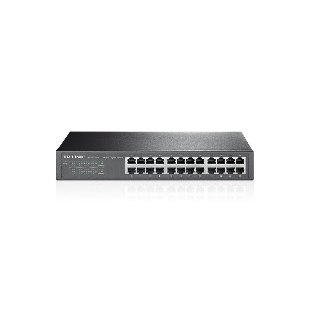 SWITCH TP-LINK 24P TL-SG1024D 10/100/1000 RACK