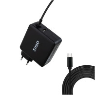 CARGADOR PORTATIL USB-C TOOQ PD3.0 65W NEGRO TQLC-USBC65PD