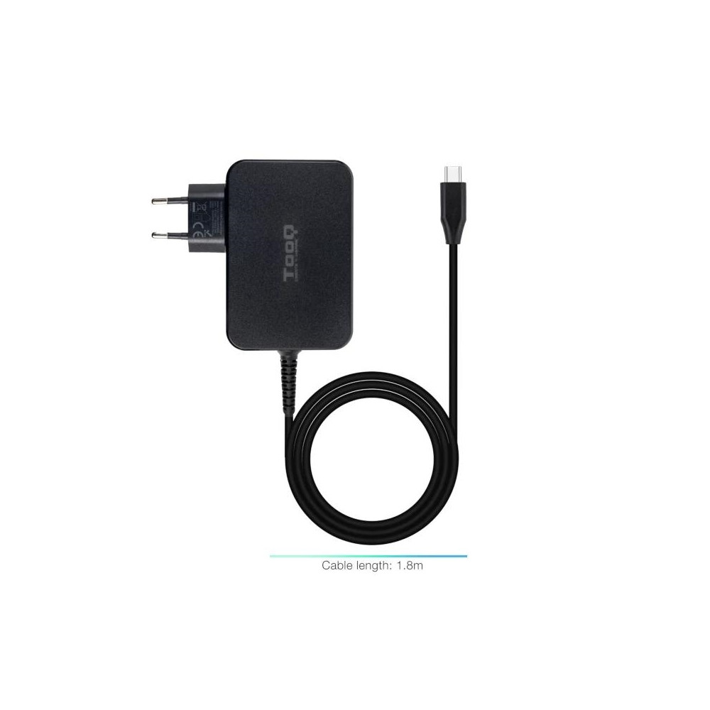 CARGADOR PORTATIL 1000W TOOQ GAN USB-C PD NEGRO TQLC-USBCGAN100PD