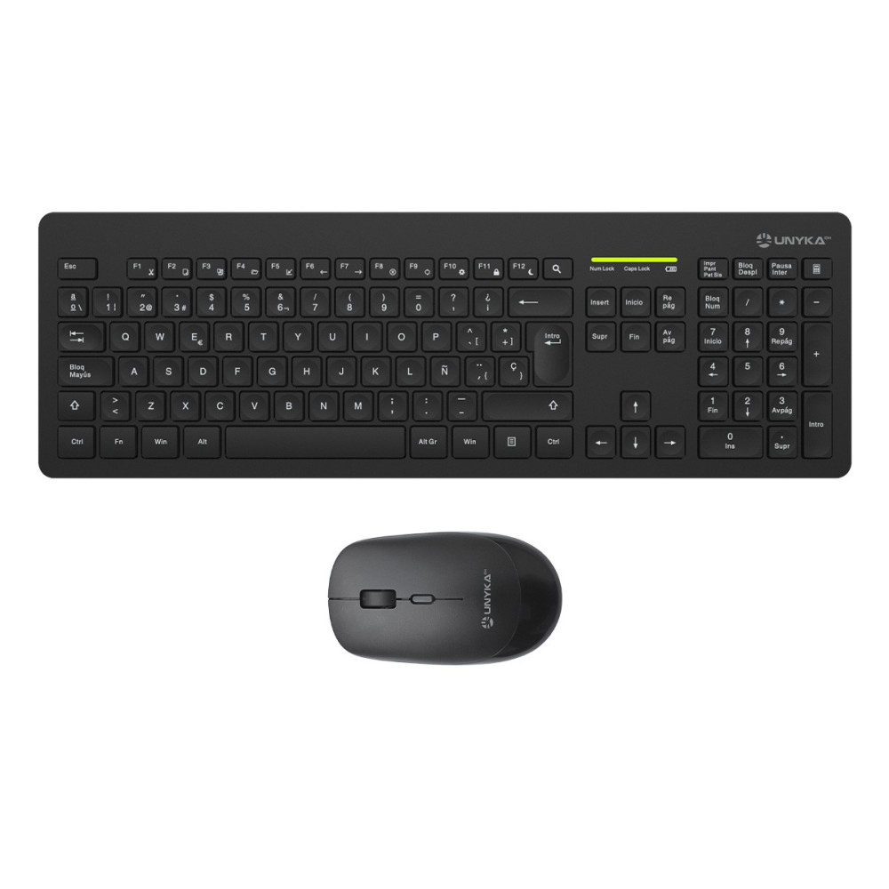 TECLADO UNYKA INALAMBRICO KIT T+R MK212 PRO Slim UK505445