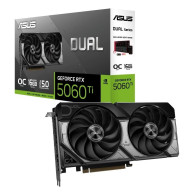 TARJETA GRAFICA ASUS DUAL GEFORCE RTX5060TI OC 16GB GDDR7
