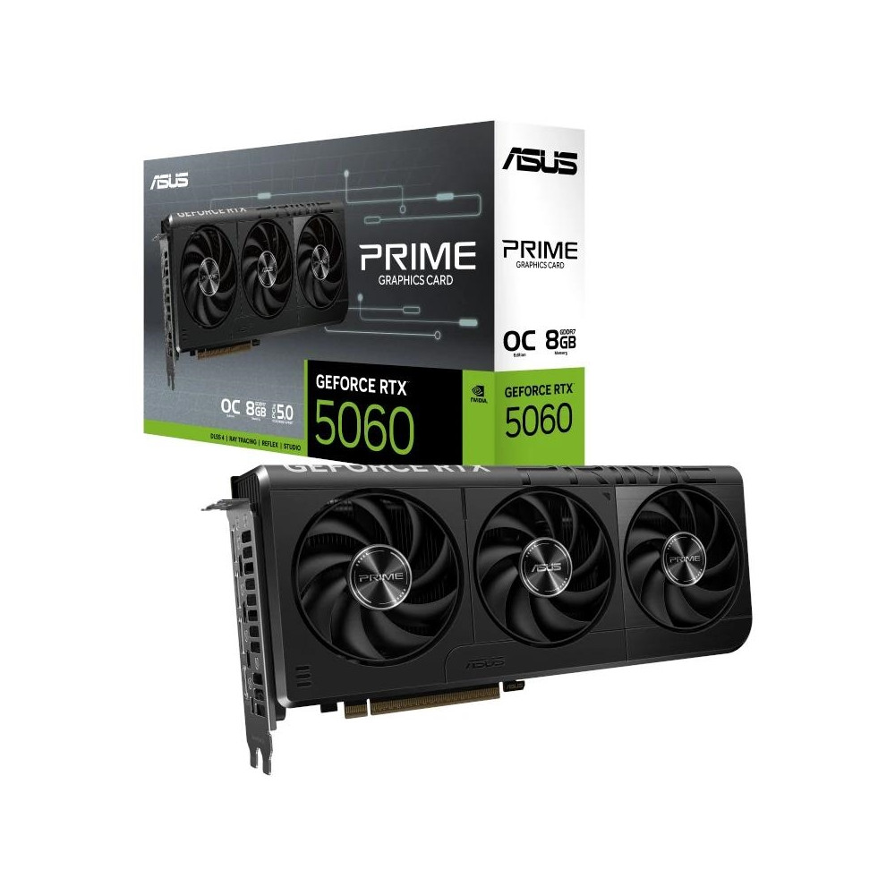 TARJETA GRAFICA ASUS PRIME RTX5060 OC 8GB GDDR7