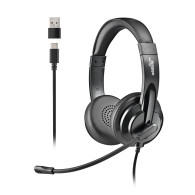 AURICULAR NGS VOX605 USB-C MICROFONO CONTROL VOLUMEN