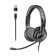 AURICULAR NGS VOX605 USB-C MICROFONO CONTROL VOLUMEN