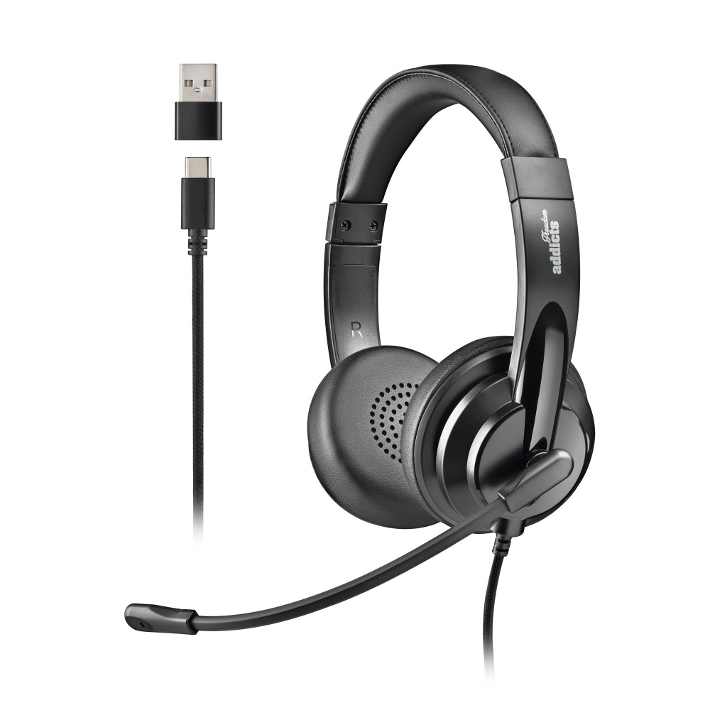 AURICULAR NGS VOX605 USB-C MICROFONO CONTROL VOLUMEN