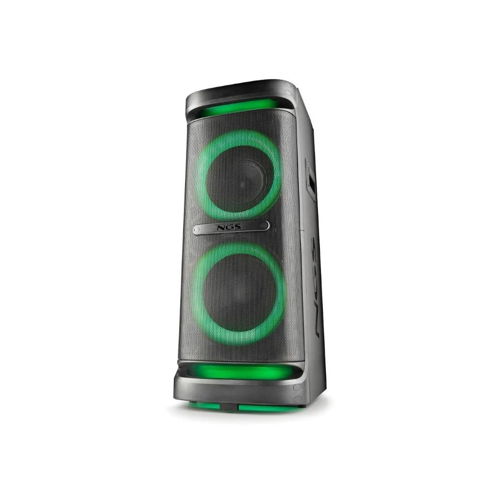 ALTAVOZ NGS DJ 2000W COMPATIBLE WILDSPACE2 BLUETOOTH USB AUX IN LUCES LED
