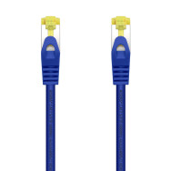 CABLE RED LATIGUILLO RJ45 LSZH CAT.7 SFTP AWG26 AZUL 1.0M AISENS A146-0478