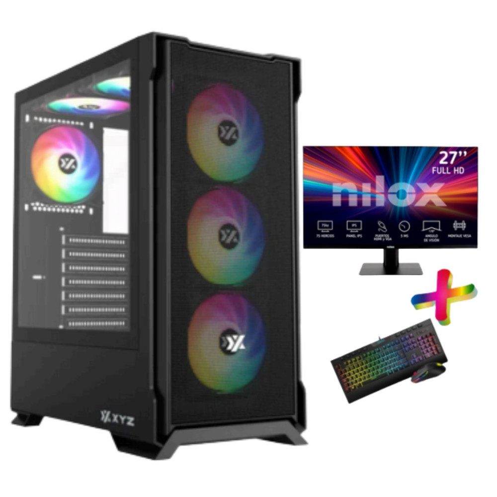 GROGU - Ryzen 5 5500 / GeForce RTX 5050 8GB / 8GB DDR4 / 512GB SSD / W11