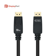 CABLE DISPLAYPORT V1.4 CERTIFICADO VESA DPM-DPM NEGRO 3.0M NANOCABLE 10.15.2503