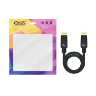 CABLE DISPLAYPORT V1.4 CERTIFICADO VESA DPM-DPM NEGRO 3.0M NANOCABLE 10.15.2503
