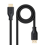 CABLE HDMI V2.0 4K@60HZ 18Gbps CCS NEGRO 0.5 M NANOCABLE 10.15.3900