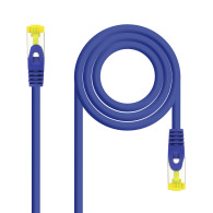 CABLE RED LATIGUILLO RJ45 LSZH CAT.6A SFTP AWG26 AZUL 25CM 10.20.1900-L25-BL