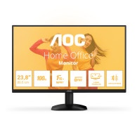 MONITOR 23.8 AOC 24B35HM2 FHD 1920x1080 120HZ VGA HDMI NEGRO