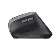 RATON TRUST VERTICAL BAYO II INALAMBRICO ERGONOMICO USB NEGRO 25145