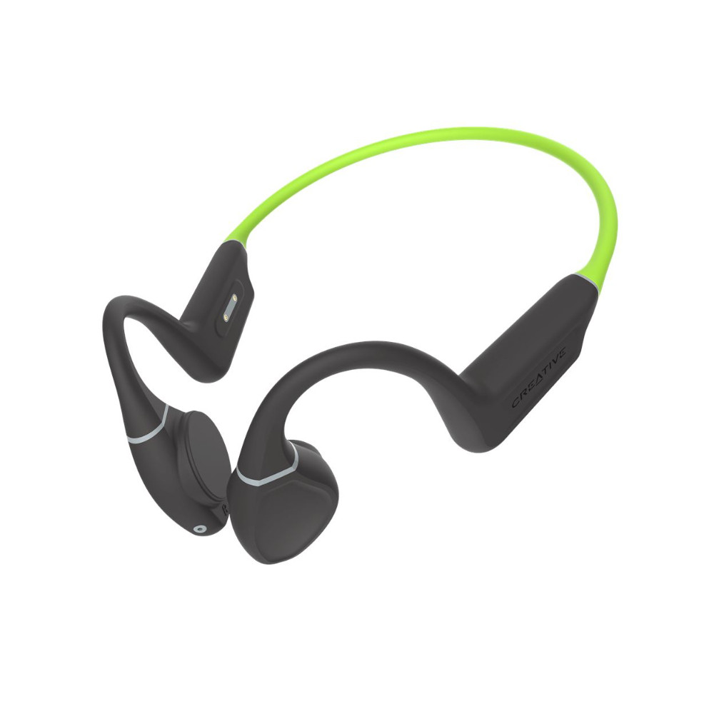 AURICULAR CREATIVE OUTLIER FREE PLUS INALAMBRICO CONDUCCION OSEA NEGRO-VERDE